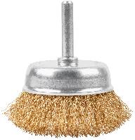 65 мм Щетка для дрели «Чашка» латунь Cutop Profi 82-534