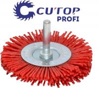 75 мм Щетка для дрели «Плоская» нейлон Cutop Profi 82-921