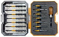 Набор торсионных бит 50/75 мм "Ударник" 15 предметов Profi plus Cutop 83-992