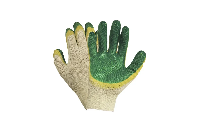 Пeрчатки х/б 2-ой латекс покрытие зелен. 13 класс УТЕПЛЕННЫЕ