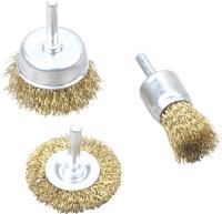 Набор щеток для дрели 3 шт. латунь Cutop profi 82-926
