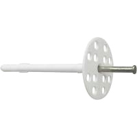 10x90 мм Дюбель для теплоизоляции с металлическим гвоздем