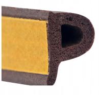 Уплотнитель для окон "тип P" 9x5,5 мм коричневый (1 пог.метр)  Tytan Professional 91553