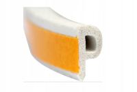 Уплотнитель для окон "тип P" 9x5,5 мм белый Tytan Professional 91539