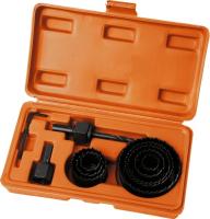 Набор кольцевых пил по дереву 11пр. Bohrer 35301100