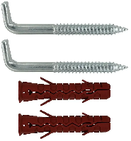 Комплект крепление для бойлера с крюком