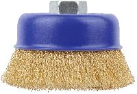 100 мм Щетка для УШМ «Чашка» латунь Cutop Profi 82-895