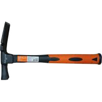 Молоток каменщика 600г рукоятка фибергласс Bohrer 45016145