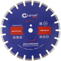 350x3,2x10x25,4 мм Диск алмазный  по асфальту сегментный Cutop Profi 73-420