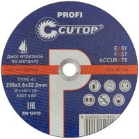 230x3.0x22.2 мм Диск отрезной по металлу Cutop Profi 40007т
