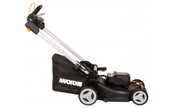 Газонокосилка аккумуляторная самоходная WORX WG749E 40В 46см 4Ачх2 ЗУ 2Ах2