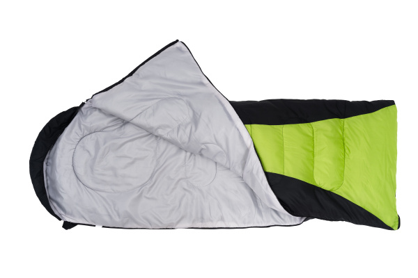 Спальный мешок ACAMPER HYGGE 2*200г/м2 (black-green)