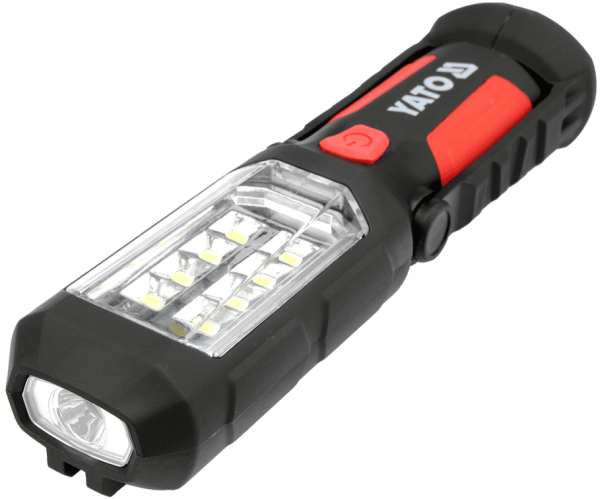 Светодиодный магнитный фонарь LED 2в1, 3хАА(1,5V), 280 Lm, YАТО