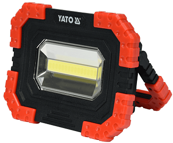 Портативный LED прожектор 10W, 6V, 680 Lm, YАТО 