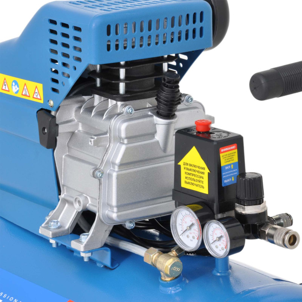 Воздушный компрессор WELT AR50LT (до 260 л/мин, 8 атм, 50 л, 230 В, 1.80 кВт)