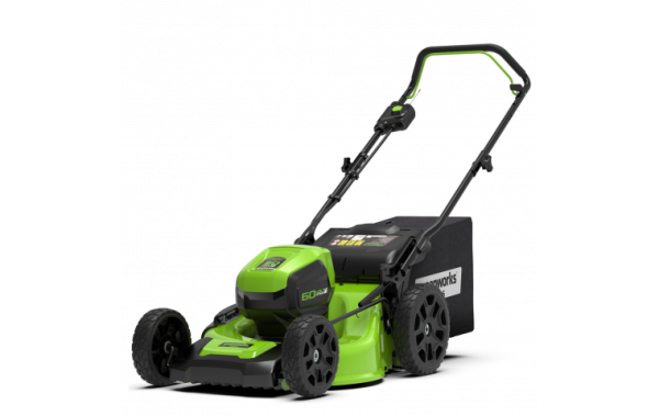 Газонокосилка аккумуляторная  Greenworks GD60LM46HP 46см 60В