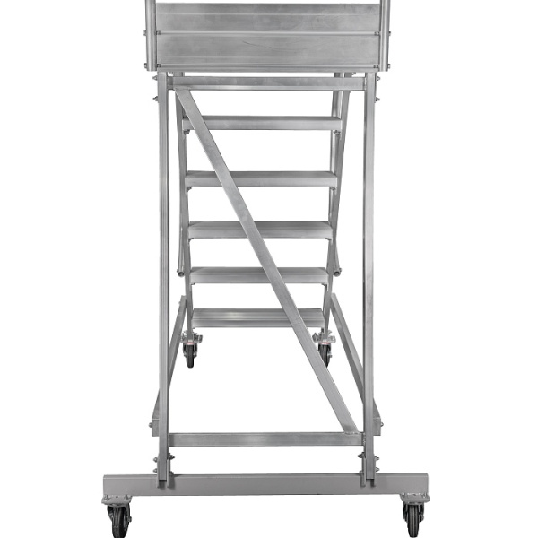 Передвижная лестница-подмости с платформой 5 ступеней NV5511 Новая высота 5511105