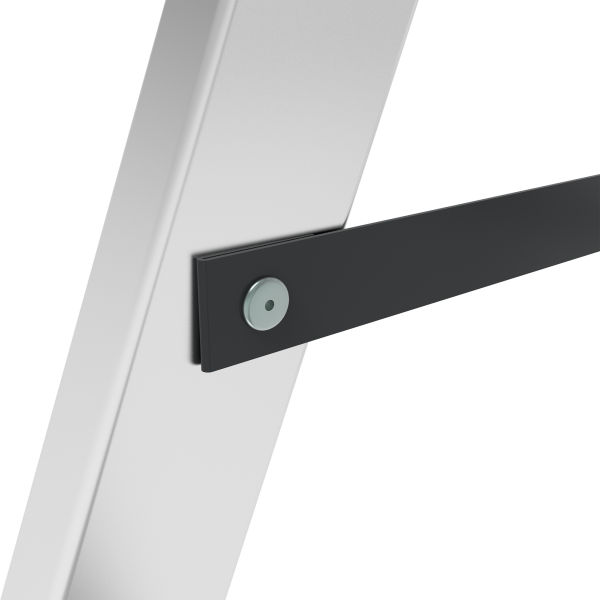 Стремянка алюминиевая двухсторонняя 2x6 ступеней NV 112 Новая высота 1120206