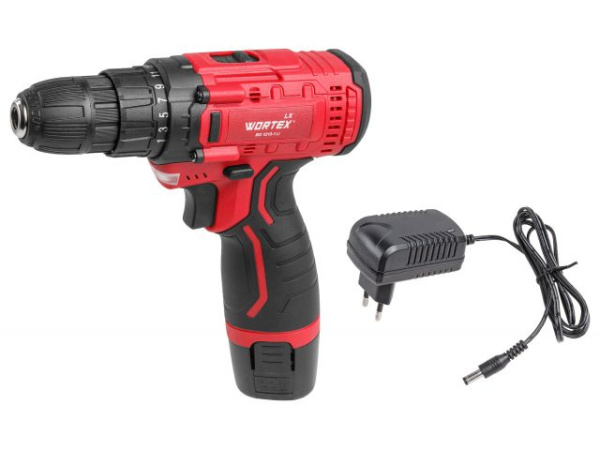Аккум. дрель-шуруповерт WORTEX LX BD 1213-1 Li в кор. 
