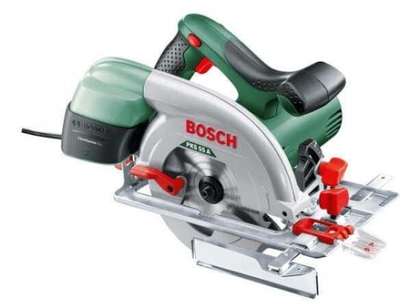 Циркулярная пила BOSCH PKS 55 A в кор. 