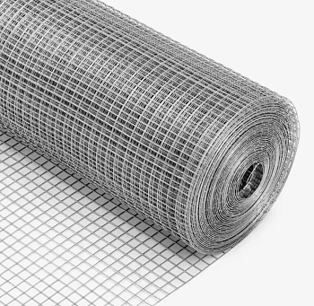 D 0,5 яч. 12,7x12,7; 1м х 25м Сетка сварная оцинкованная