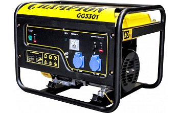 Генератор CHAMPION GG3301 (28/31кВт 6лс 15л 46кг)