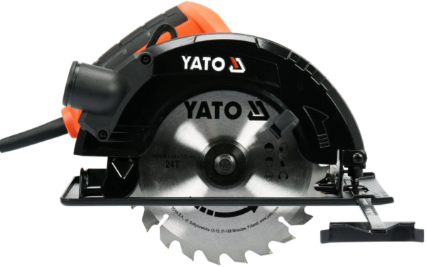 Электрическая циркулярная пила 185мм 1500W YATO 