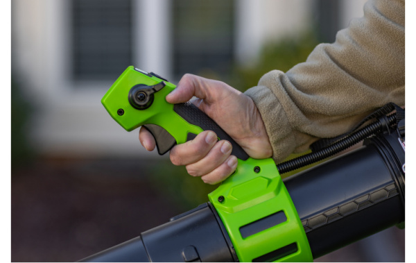 Воздуходув аккумуляторный ранцевый GD40BPG2 40В Greenworks