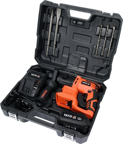Аккумуляторный перфоратор SDS Plus 18В.30Ач YATO 