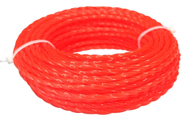 Леска для триммера 2,0х15м "витой квадрат" VERTEX