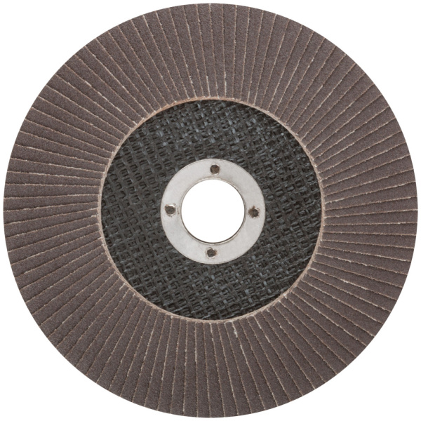 P120 150x22.2 мм Круг профессиональный лепестковый торцевой Cutop Profi 70-405