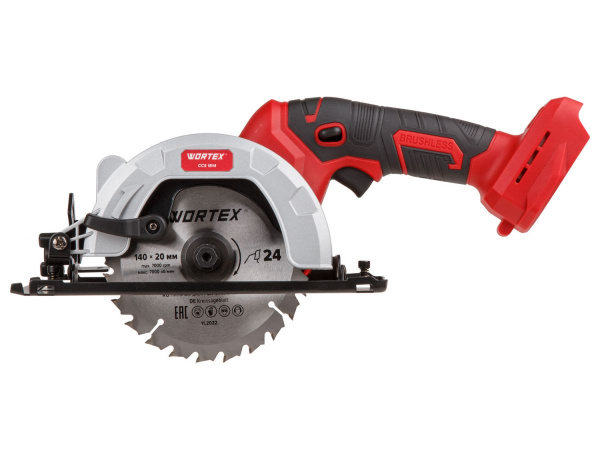 Аккум. циркулярная пила WORTEX CCS 1814 в чем. с акб и з/у ALL1 