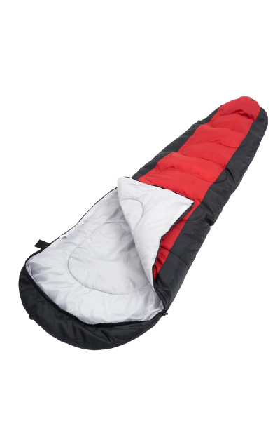 Спальный мешок ACAMPER NORDLYS 2*200г/м2 (black-red)