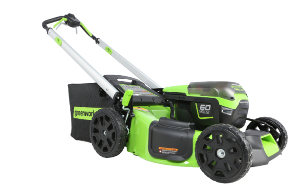 Газонокосилка аккумуляторная самоходная Greenworks GD60LM51SPK4 51см 60В (в комплекте АКБ 4А/ч + ЗУ)
