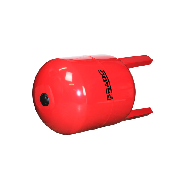 Гидроаккумулятор BRADO T-100V (100 л, вертикальный, сталь, 6 атм)