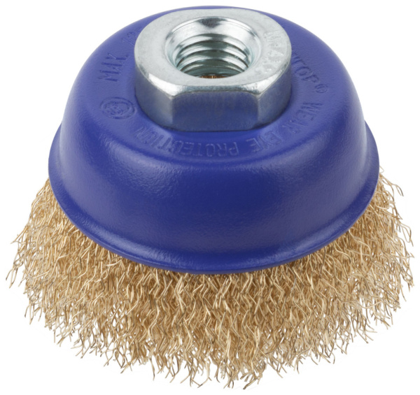 65 мм Щетка для УШМ «Чашка» латунь Cutop Profi 82-893