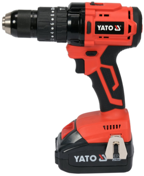 Бесщеточный ударный шуруповерт 18V, 75Nm, 2х3,0Ah YATO 