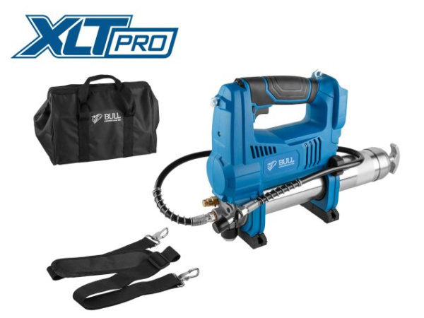 Аккум. шприц для смазки BULL CGG 6818 в кор. XLTpro SOLO, 18 В, 690 атм., 255 г/мин 