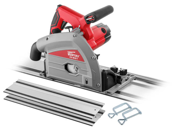Циркулярная пила погружная  с шиной 1,4 м WORTEX CS 1612-1 в кор. 