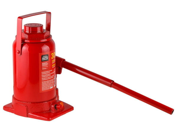 Домкрат гидравлический 30т бутылочный 255-405мм STARTUL AUTO (ST8018-30) (h min 255мм, h max 405мм)