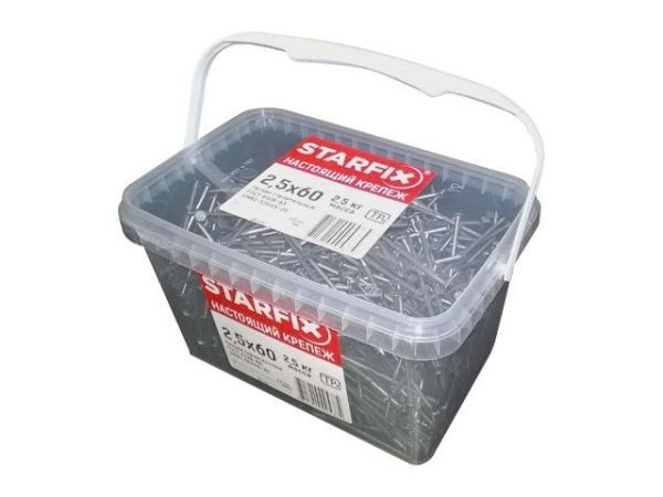 3x80 мм Гвозди строительные ГОСТ 4028-63 (2,5 кг)