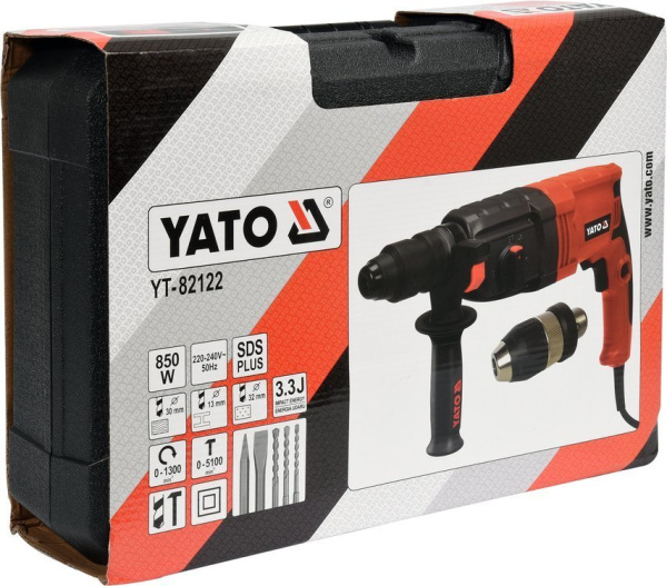 Перфоратор SDS Plus 850Вт. YATO 