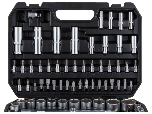 Набор головок и бит 94пр. ВОЛАТ (1/4", 1/2", 6 граней)