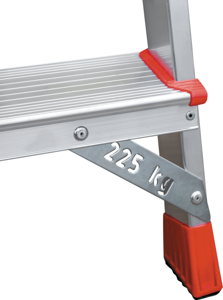 Стремянка профессиональная алюминиевая 8 ступеней органайзер NV3115 Новая высота 3115108