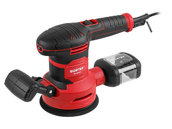 Эксцентриковая шлифмашина WORTEX RS 1245 E в кор. 