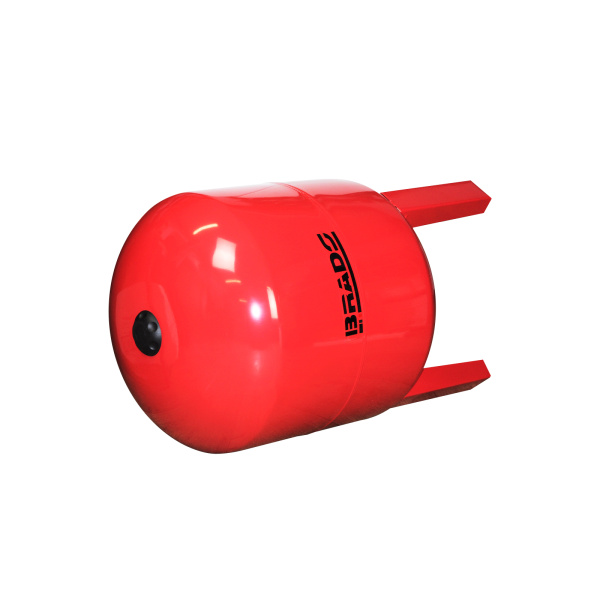 Гидроаккумулятор BRADO T-80V (80 л, вертикальный, сталь, 6 атм)