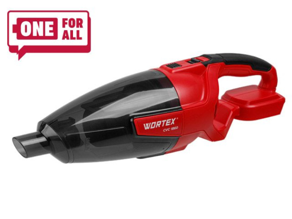 Аккум. пылесос WORTEX CVC 1860 в кор. ALL1 SOLO 