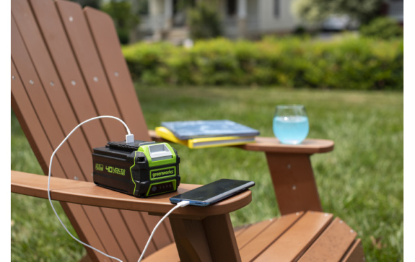Батарея Аккумуляторная Greenworks G40USB4, 40В, 4 А/ч Li-ion c USB разъемом