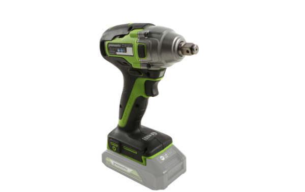 Гайковерт ударный аккумуляторный Greenworks GD24IW400 400Нм 24В