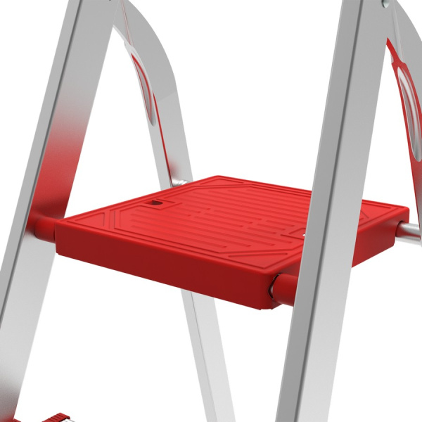 Стремянка профессиональная алюминиевая 3 ступени 80/130 мм NV3112 Новая высота 3112103